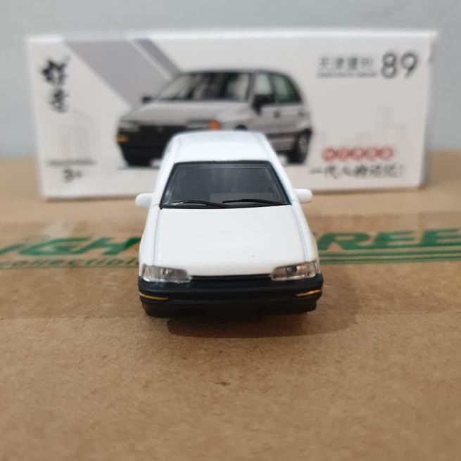 64 Scale Daihatsu Charade Winner Classy White Diecast