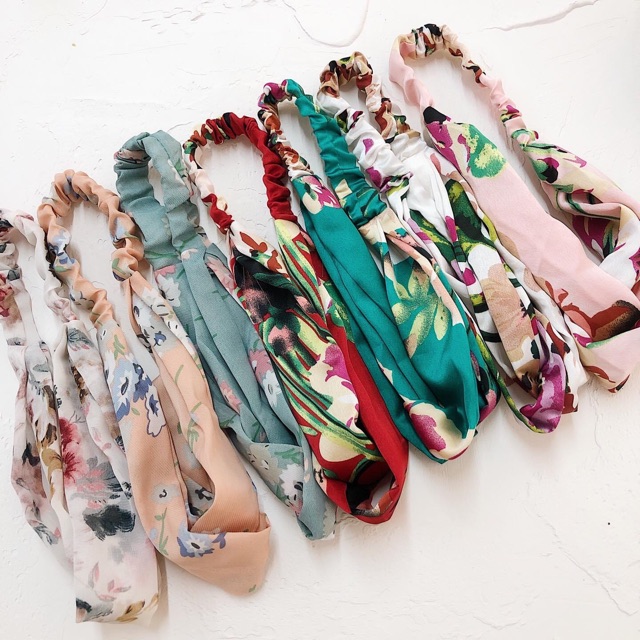 Tuban chéo nhiều màu sắc họa tiết xinh