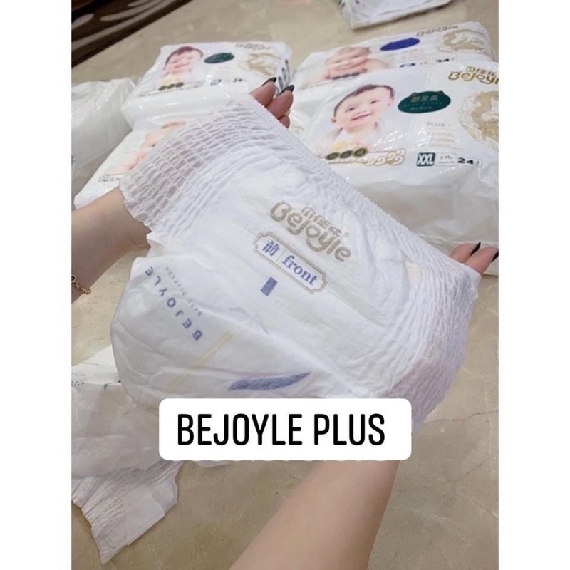 [Free Ship] Bỉm bejoyle plus quần/dán đủ size S102/M90/L84/XL74/XXL72 miếng