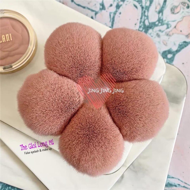 Cọ Trang Điểm Cao Cấp - Tán Phấn Phủ Đánh Má Hồng - Tán Kem Nền Tạo Khối - - Powder and Foundation Brush