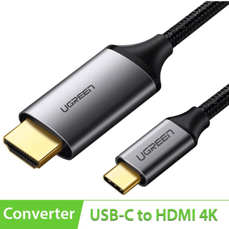 CÁP CHUYỂN USB-C RA HDMI 4K 1.5 MÉT UGREEN 50570