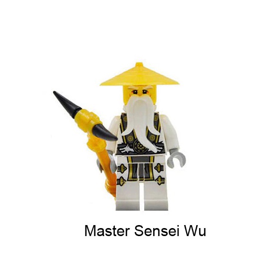 Xếp Hình Minifigures Nhân Vật Ninjago DECOOL - Đồ Chơi Lắp Ráp non-lego 0092-0097 [B1]