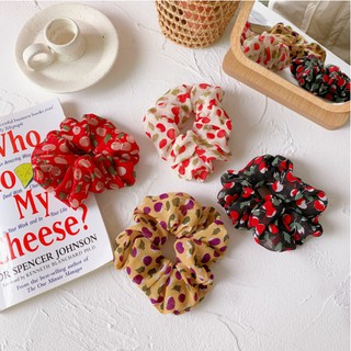 Cột tóc Vải Scrunchies- Dây cột tóc dễ thương nhiều màu