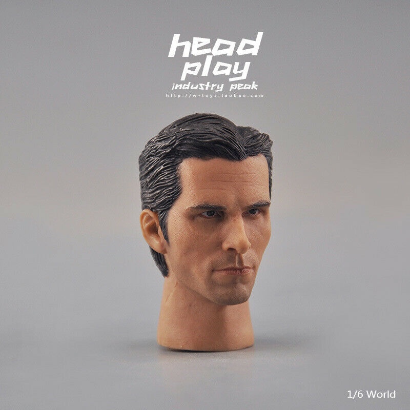 Đầu Mô Hình Người Đàn Ông Christian Bale Tỉ Lệ 1:6 12"
