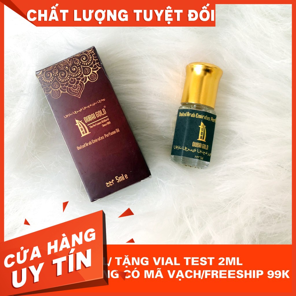 Tinh dầu nước hoa Dubai sỉ lẻ  | tinh dầu dubai chính hãng