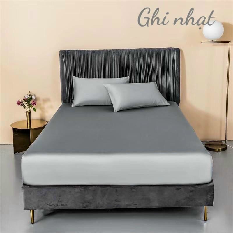 GA GỐI LỤA TENCEL 60S TRƠN 1 MÀU ( ẢNH SHOP TỰ CHỤP )  bo chun miễn phí  các kích thước nha khi đặt hàng tại shop | BigBuy360 - bigbuy360.vn
