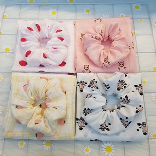 SCRUNCHIES COMBO HOA QUẢ CON VẬT