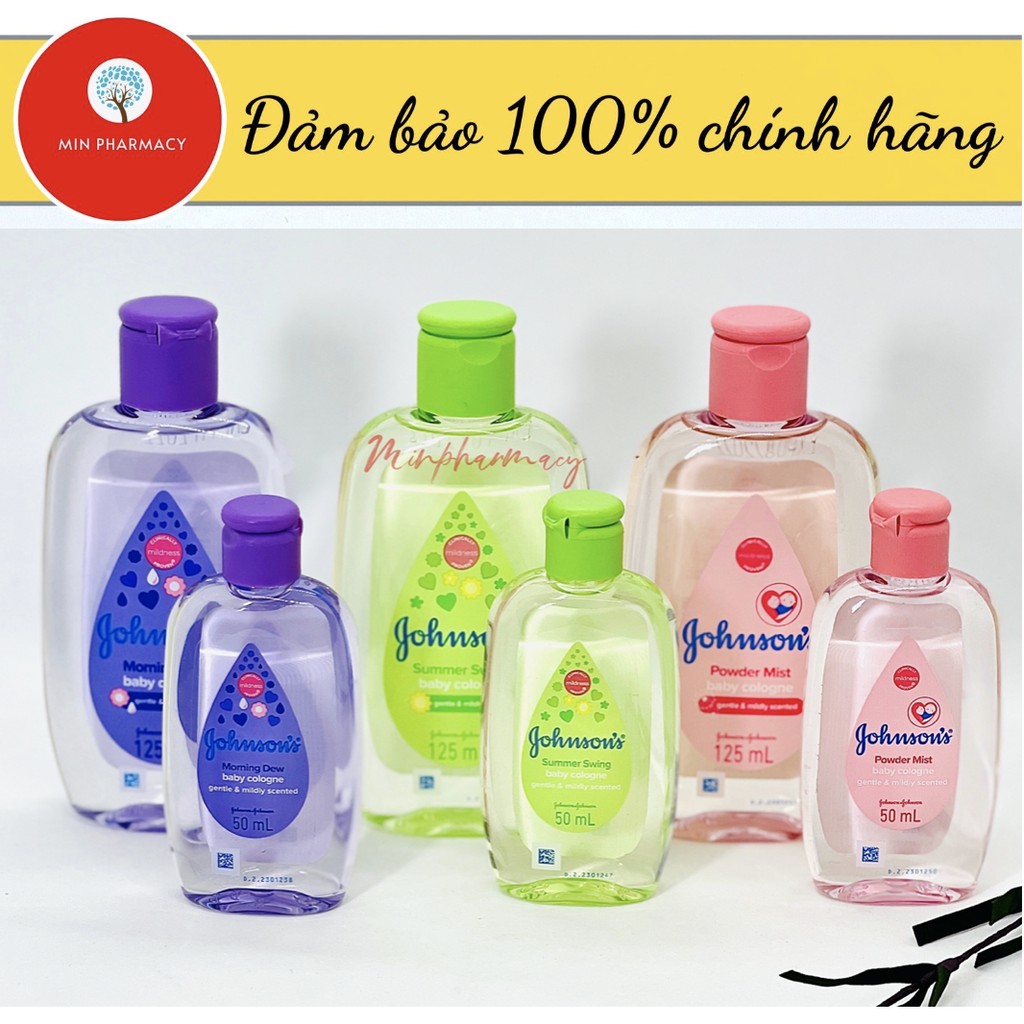 Nước Hoa Em Bé Johnson's Baby (nhiều mùi hương) - Minpharmacy