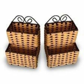 Ống đựng đũa giả mây