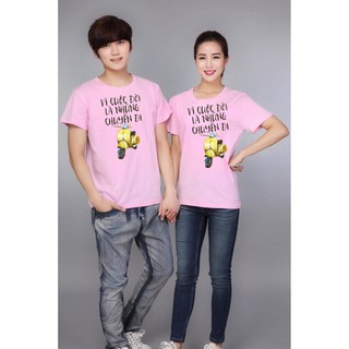 COMBO 2 Áo thun cặp đôi Nam Nữ - M39