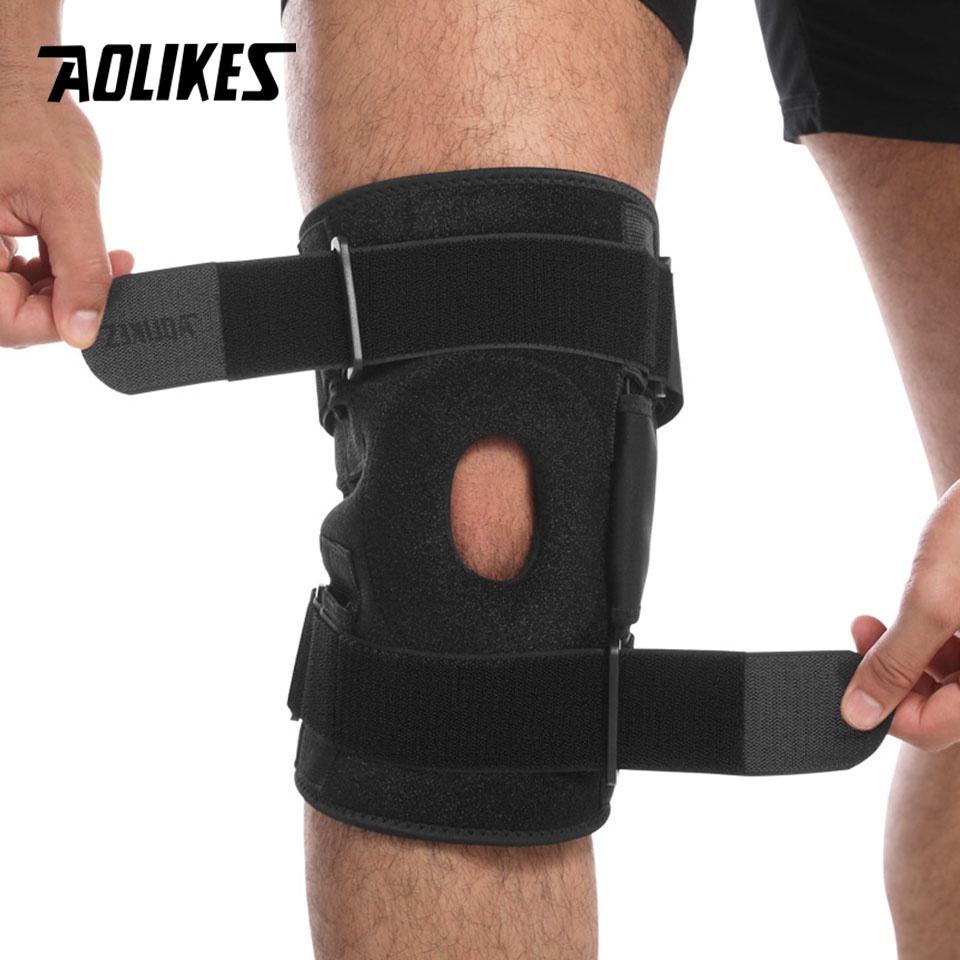 Đai quấn AOLIKES ACL hỗ trợ bảo vệ đầu gối ổn định hai mặt tháo được tiện lợi