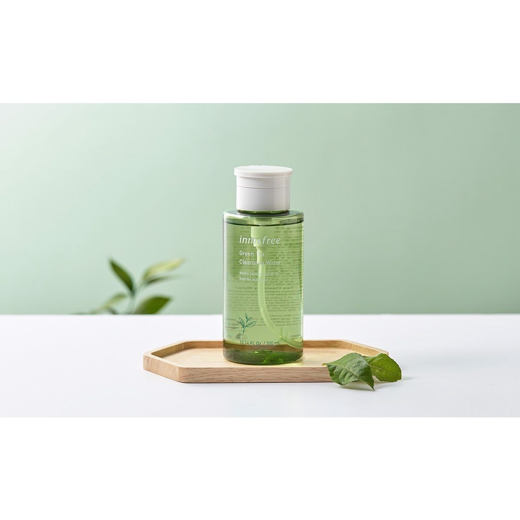 Nước Tẩy Trang Cho Da Dầu Mụn Innisfree Green Tea Cleansing Water 300ml