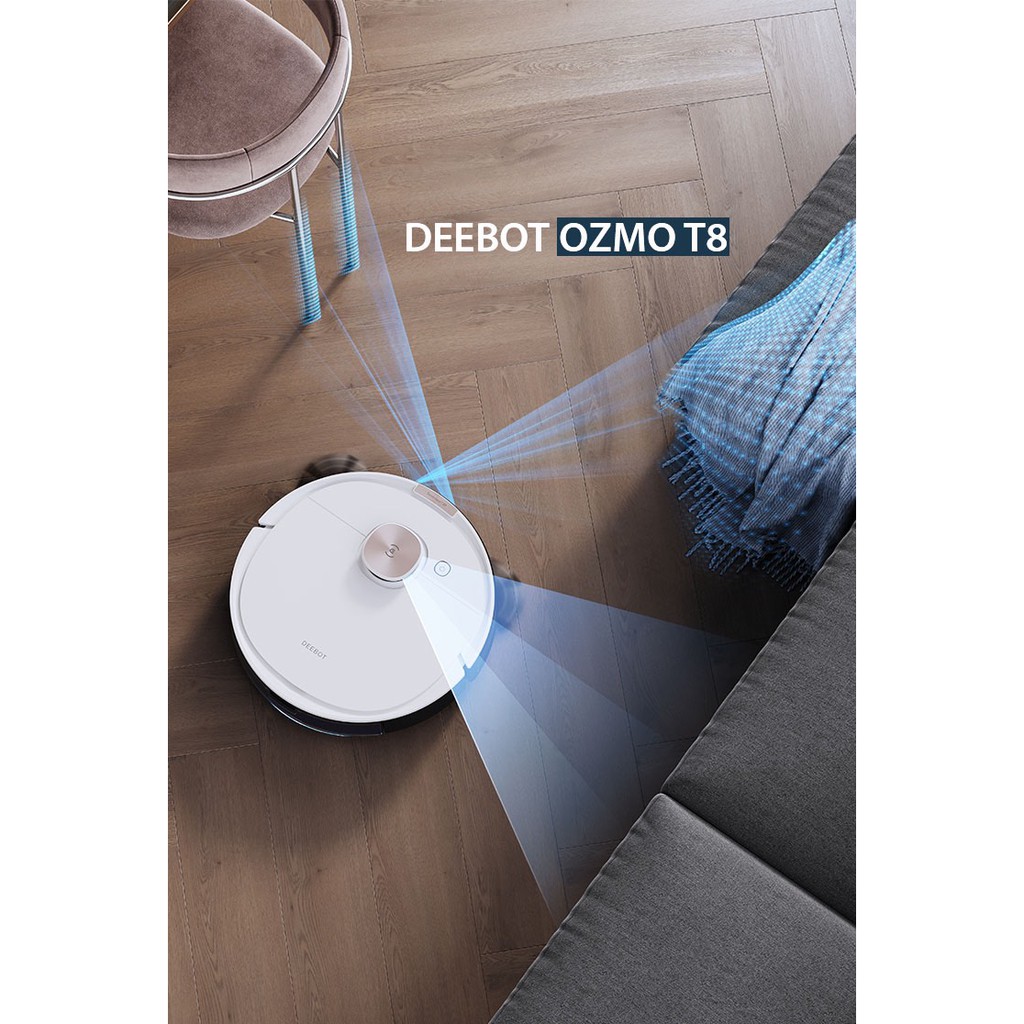 [QUỐC TẾ] ROBOT OZMO T8 chính hãng ECOVACS DEEBOT BH 18 tháng