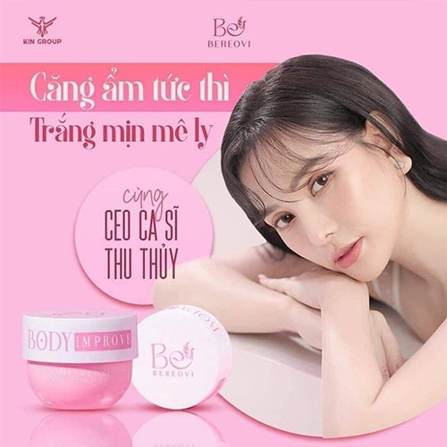 Kem Body Dưỡng Trắng Cấp Ẩm BeoVi - Ca Sĩ Thu Thủy