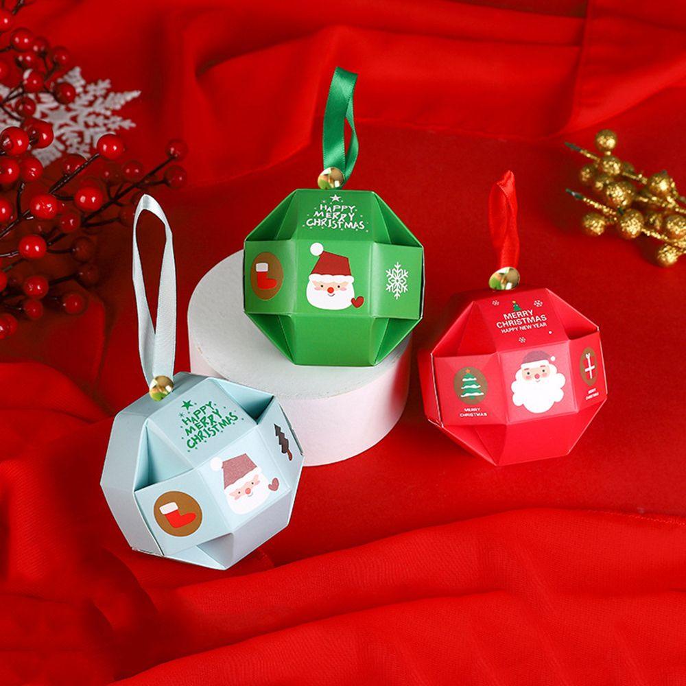 CHOOKEY 10 Hộp Giấy Đựng Kẹo Trang Trí Cây Thông Giáng Sinh
