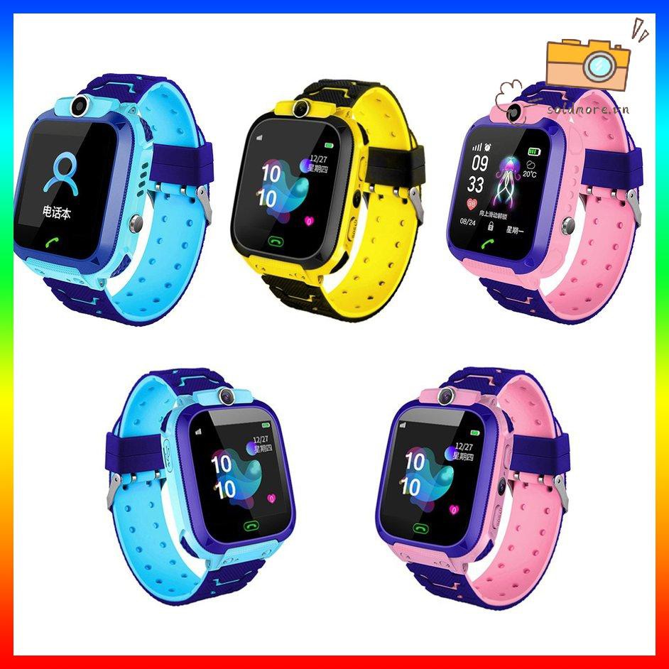 Đồng Hồ Thông Minh Q12 Màn Hình 1.44 Inch Có Chức Năng Định Vị Gps Và Phụ Kiện- Có Tiếng Việt