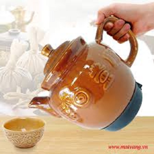 Siêu, Ấm sắc thuốc bắc, ấm điện 2 chế độ, tự động chuyển chế độ nấu.