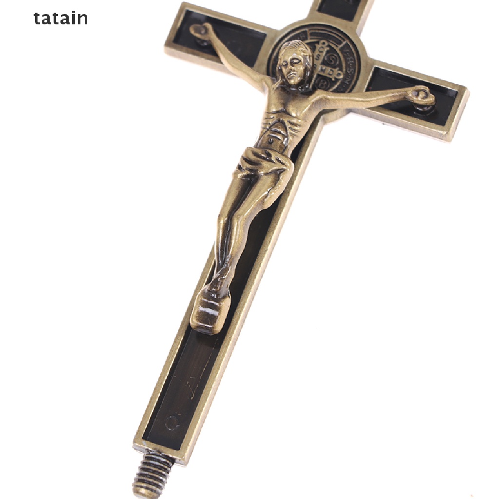 [TAT] 1Pc Cross Crucifix Christ Catholic Jesus Religious Church Decoration  CVX