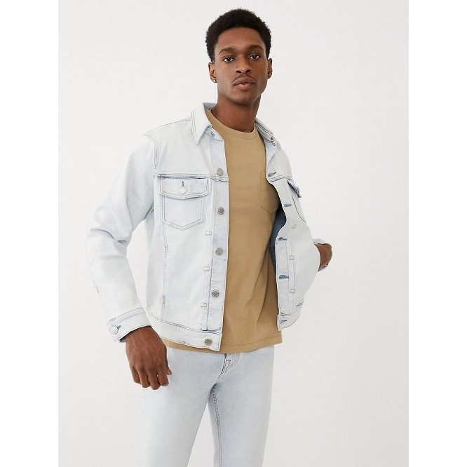 Áo khoác jeans nam thương hiệu ông địa