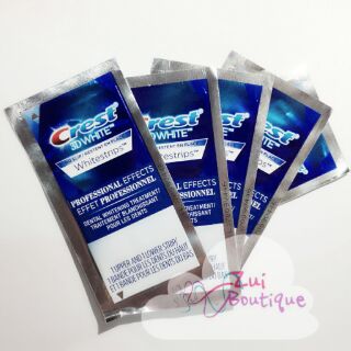 Bộ 10 Miếng dán trắng răng Professional Effects Crest 3D White