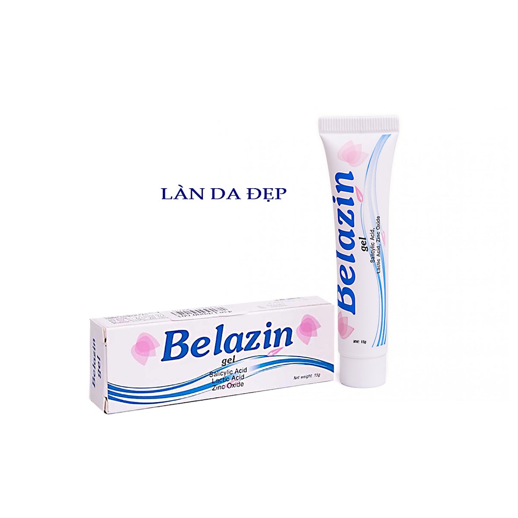 Gel ngừa mụn Gamma Belazin dưỡng da sạch sâu giảm thâm mụn kiềm dầu 15gr