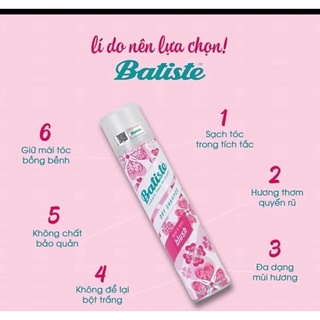 Dầu gội khô Batiste Pháp