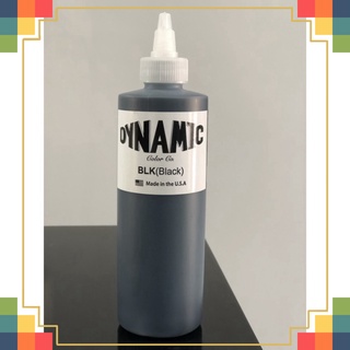 Mực xăm Dynamic Tattoo ink Black BLK 240ml /scosmetic68