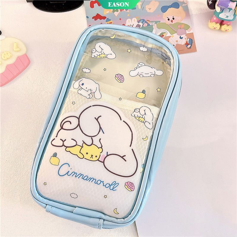 Túi Đựng Bút Bằng PVC Họa Tiết Chú Chó Sanrio Kuromi Yugui 2022 Dễ Thương