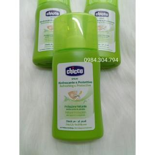 XỊT CHỐNG MUỖI CHICCO 0M+ 100ml