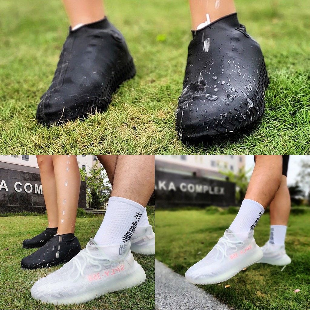 [Video Ảnh Thật] Bọc Giày Đi Mưa Silicon Cao Cấp, Ủng Bọc Giày Đi Mưa, Siêu Bền, Không Trơn Trượt, Size M-L - DiLas Mart | BigBuy360 - bigbuy360.vn