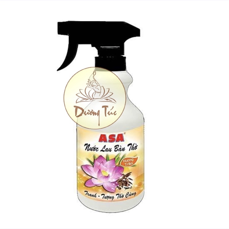 NƯỚC LAU BÀN THỜ VÀ VẬT DỤNG THỜ CÚNG ASA FAY SPIRIT CLEANER 350 ml _ HƯƠNG LÀI/HƯƠNG TRẦM