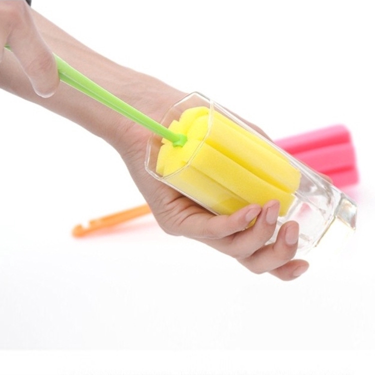 Cọ mút xốp vệ sinh bình sữa em bé tiện dụng