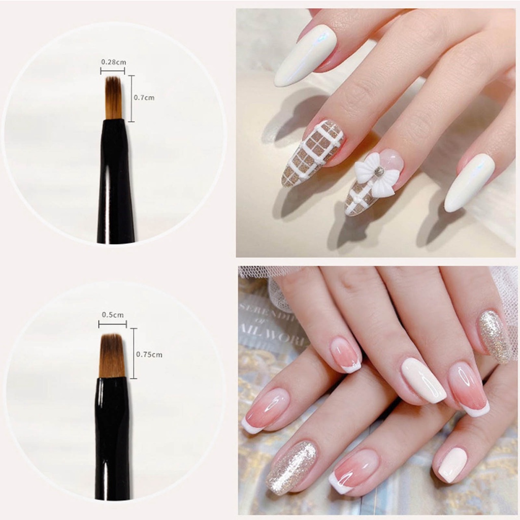 [JENN] Bút Trang Trí Móng Tay Nhẹ Nhàng Có Thể Tái Sử Dụng Một Lần Làm Quà Tặng