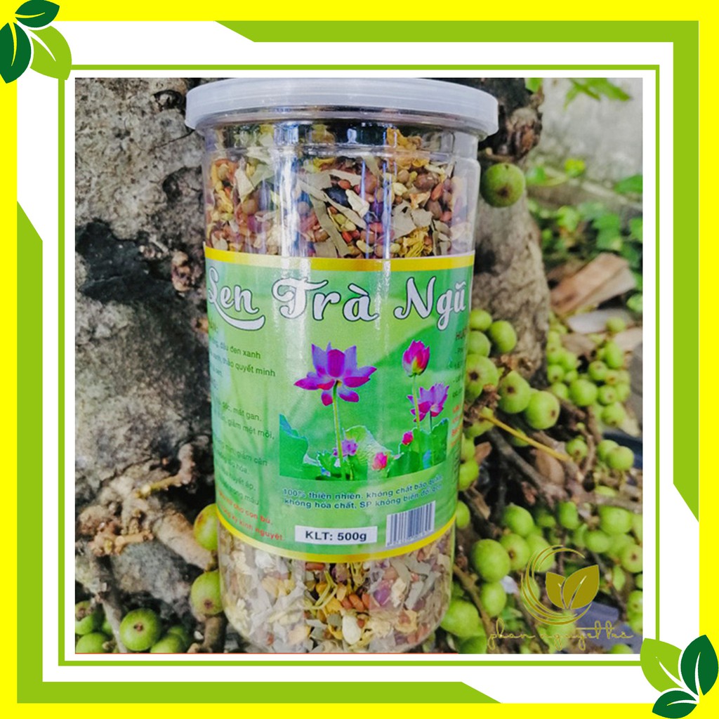 Trà sen ngũ cốc 🍃 hộp 500g 🍃 Là sự kết hợp hoàn hảo các hạt và hoa lá tự nhiên, thanh lọc cơ thể, thải độc🍃 | BigBuy360 - bigbuy360.vn