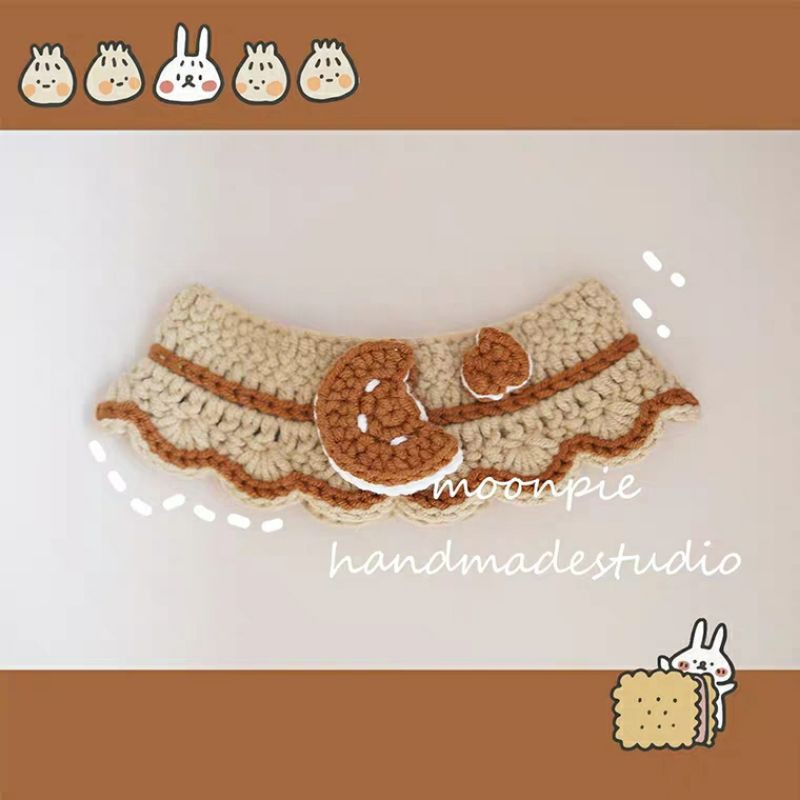 Yếm cookie cho mèo , cún,...