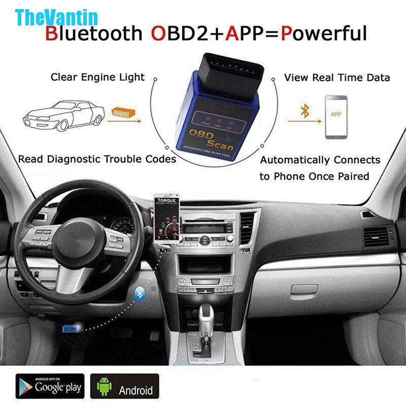 Thiết Bị Chẩn Đoán Lỗi Xe Hơi Elm327 Obd2 Obdii Chuyên Dụng