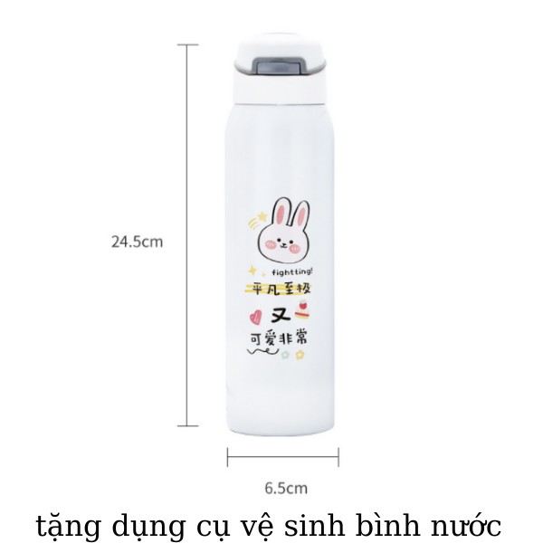Bình giữ nhiệt 500ml chất liệu inox 304 kèm quà tặng | BigBuy360 - bigbuy360.vn