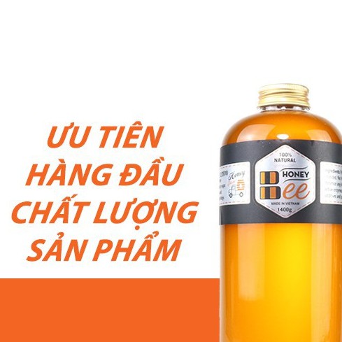 MẬT ONG NGUYÊN CHẤT Nội Địa 1400g - Thế Hồng Honey