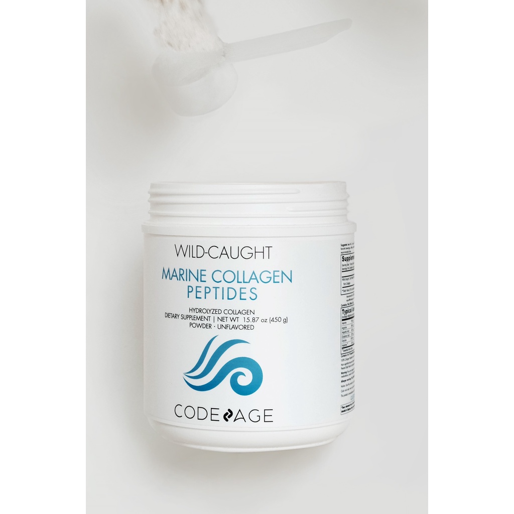 Bột collagen giúp trẻ hóa da CodeAge Marine Collagen Peptides 450g - Hẻm Cosmetic
