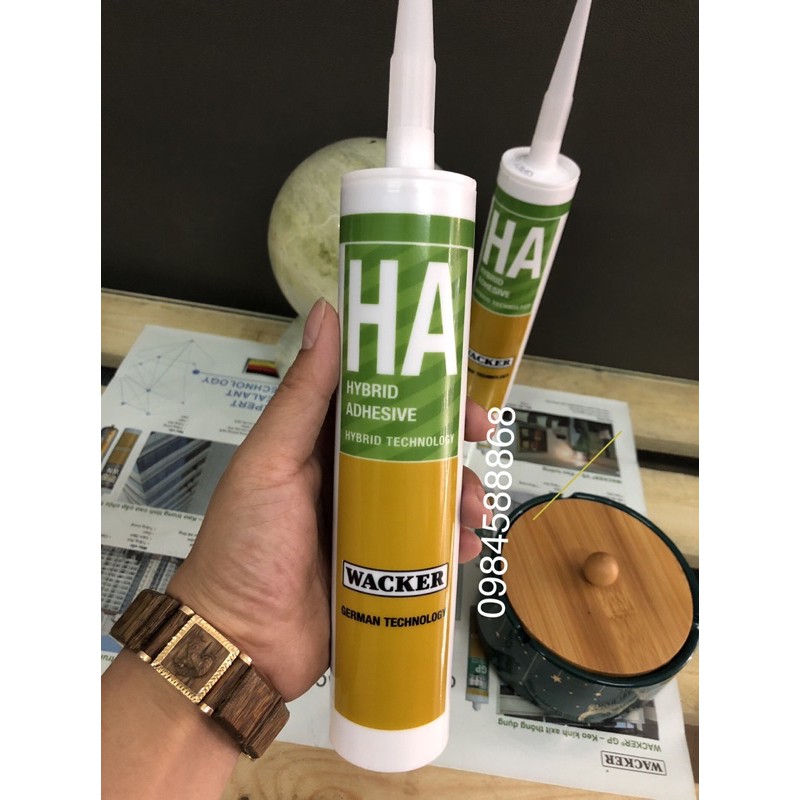 Keo ép góc , Keo dán đa năng Wacker HA 🇩🇪
