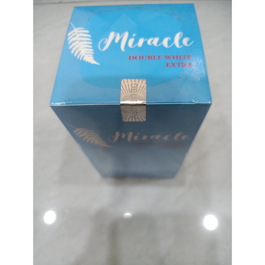 Viên Uống Trắng Da, Chống Nắng, Giảm Thâm Sạm Nám, Chống Lão Hóa - MIRACLE Double White Extra - hộp 60 viên | BigBuy360 - bigbuy360.vn