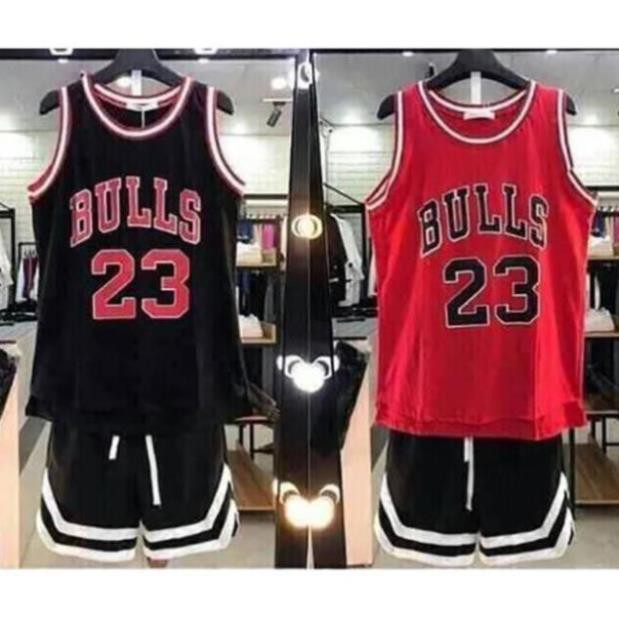 Áo bóng rổ Bulls 23 nam nữ mặc mùa hè, chất liệu cotton organic mềm mịn mát in 3D phong cách Hàn Quốc  ཾ ཾ  ྇  ྇ ་