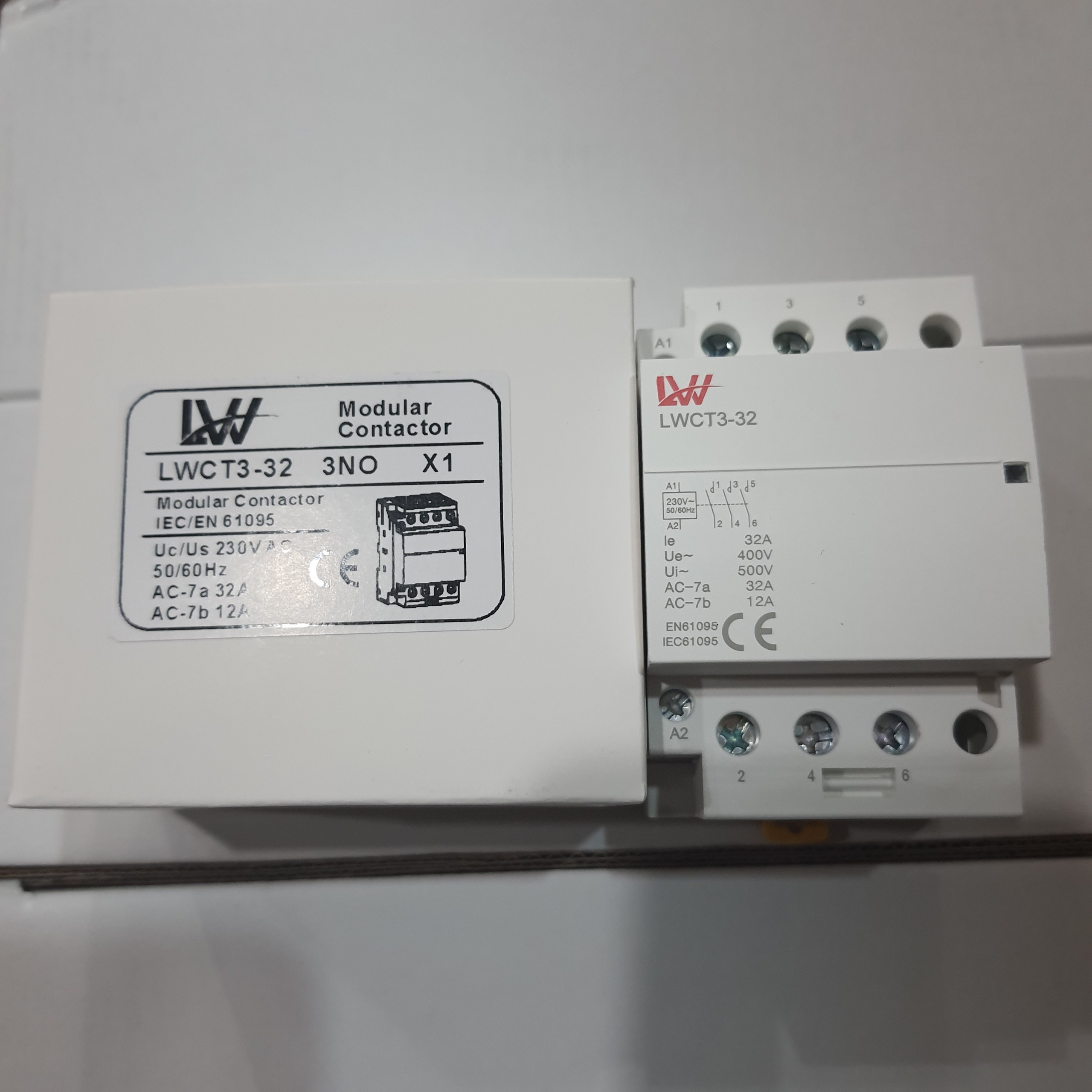 Khởi động từ contactor 3P 380V LW 25A 32A 63A chuyên lắp tủ hàng chất lượng độ bền cao
