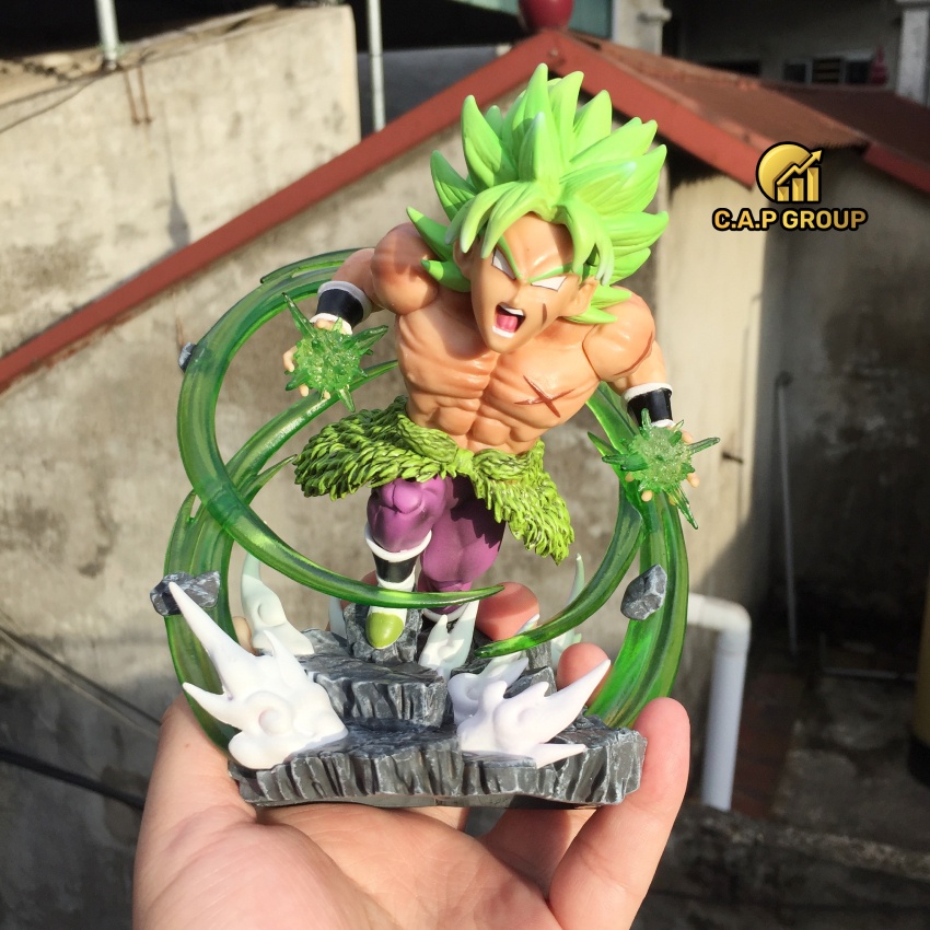 Mô hình Dragon Ball nhân vật Broly hào quang đất đá 7 Viên Ngọc Rồng - III00i
