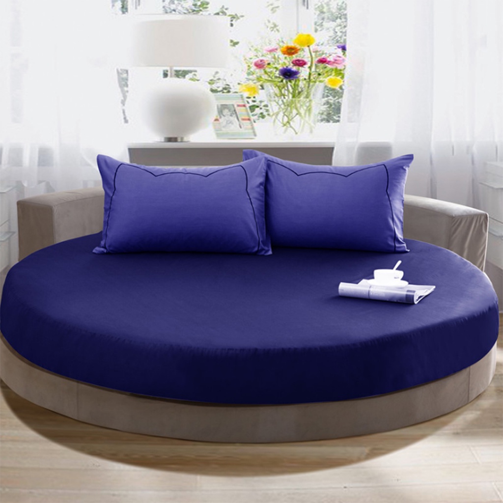 Mềm Ga Trải Giường Hình Tròn 200x200cm