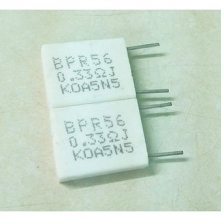 Điện trở sứ 5W0.33 OHM 2 cái