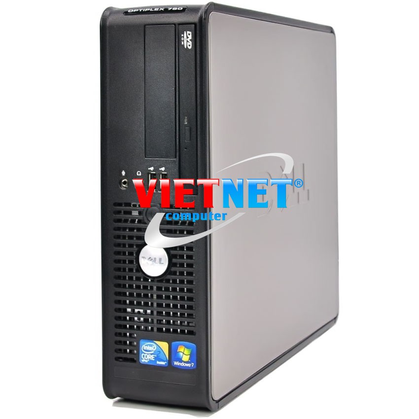 PC Bureau Dell Optiplex 780 SFF - Core 2 Duo E8400 3GHz 4Go RAM 250Go HDD Windows 7