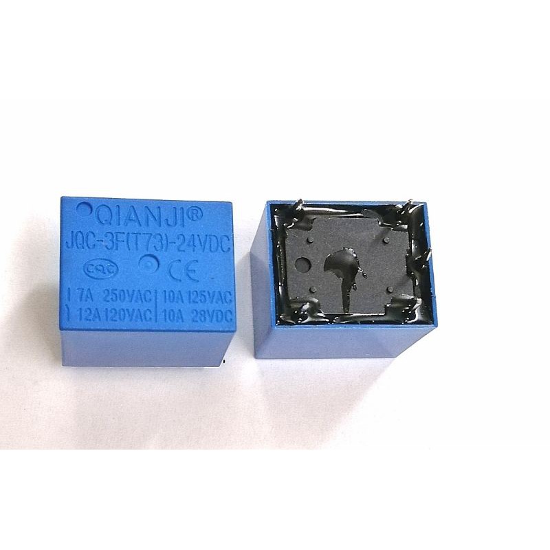 Rơ le Rơle Relay 24V 5 chân JQC-3F(T73)-24VDC