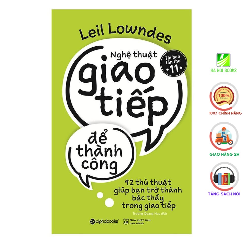 Sách Alphabooks-Nghệ thuật giao tiếp để thành công TB2018