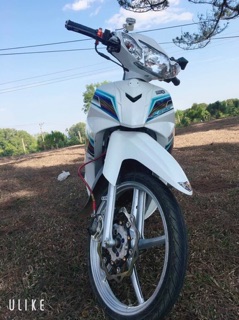 Tem sirius 110 xanh ngọc bạc crom